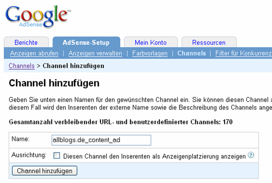 AdSense optimieren AdSense optimieren
